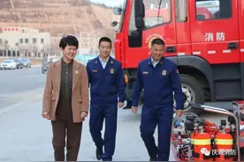 庆城县委常委、副县长张乃丹深入庆城县消防救援大队调研指导工作图片
