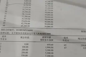 去人寿保险退一份保单，看看能退多少钱图片