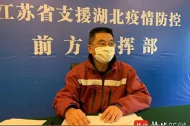 作为江苏援黄石医疗队领队，他对这种力量有很深刻的体会！图片