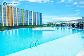 天津首家网红无边泳池，还有萌萌哒熊出没酒店图片