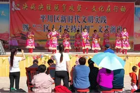 【决战决胜脱贫攻坚·文化在行动】平川区新时代文明实践暨“三区人才支持计划”文艺演出走进神木头村图片