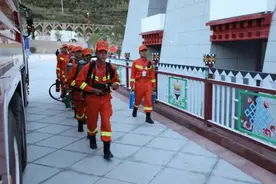 昌都解放70周年庆祝活动消防安保工作圆满完成图片