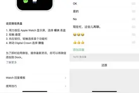 在Apple Watch上秒回微信是一种怎样的体验？图片