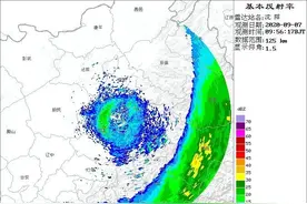 沈阳雷达现台风眼，海神已到辽宁？分析：去吉林，但东三省都影响图片