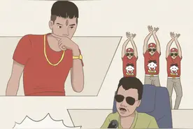 火热的“精神小伙”居然是这么来的图片