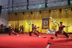 河北平乡召开第29届中国梅花拳联谊会图片