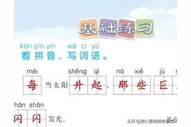 部编语文二年级上册第9课《黄山奇石》图文讲解+知识点+同步练习图片