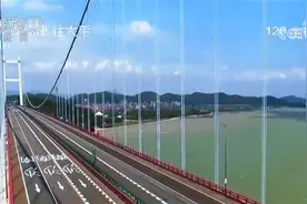 网传虎门大桥吊索钢丝断裂不实 网传图片与此次振动没有关联图片