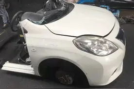 车身发生剐蹭变形，4S店说要切割才能修，是骗人的吗？图片