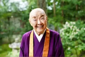 98岁日本尼姑吃肉喝酒，沉溺男色，她的人生到底有多彪悍？图片