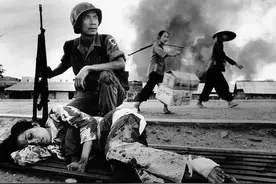 美越战争老照片：10万女子沦为娼妓图片