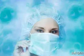 俄罗斯护士小姐姐因热而真空穿防护服图片