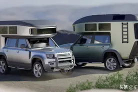 路虎卫士房车你见过吗？网友：不仅成本高，高速限高杆也过不去图片