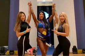 韩国“肌肉芭比”身高不到160公分，但身材绝对是世界顶级水平图片