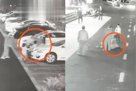 女子护娃赶狗却被狗主人骑身暴打，警方通报：已被刑拘视频封面