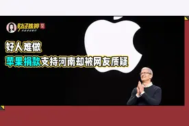 好人难做，苹果捐款支持河南却被网友质疑图片