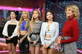 blackpink上班，集体秀小蛮腰，衣品却比身材更抢镜！图片