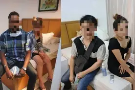 马来西亚警方扫黄捕5女3男，其中一嫖客年仅20岁图片