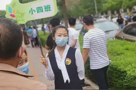 沐浴清风幼童归！郑州市幼儿园开园第一天图片