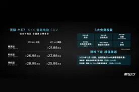 5+X 智能座舱好评 首试天际 ME7图片