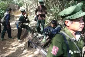 缅甸军方与克钦独立军爆发战事，炮弹、子弹声不断，部分道路被堵图片