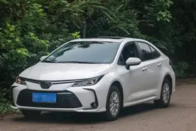 喜提丰田卡罗拉1.2T豪华版，油耗低配置高，车主分享用车感受图片