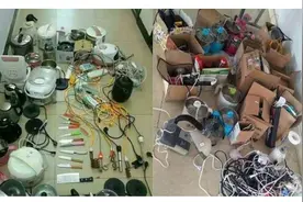 大学生宿舍查出“违规用品”，男生宿舍像进货，女生宿舍大开眼界图片