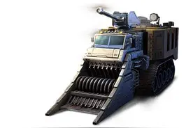 在《红警2》中不能被“轻视”的矿车，这才是武装采矿车真正实力图片