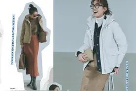 羽绒服下半身穿什么？推荐这3种裤装、2种裙子，保暖且好看图片