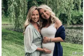 美国51岁妇女为女儿代孕成功怀上孙女，母女俩如同姐妹花图片