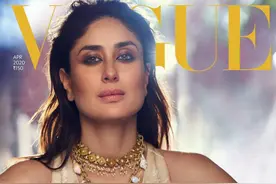 宝莱坞女演员Kareena kapoor登上印度版《Vogue》封面图片
