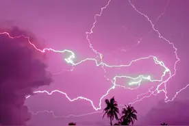 组图：迷人的闪电图片