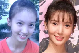 金晨的脸，究竟是从什么时候开始变的？图片