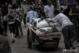 街拍，小镇生活图片
