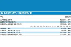 学费最高2万/年！昆明多所名校小学学费出炉！图片