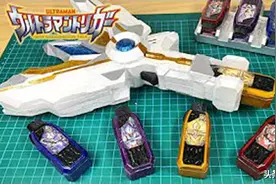 「特摄」特利迦奥特曼 用纸做迪迦奥特曼的胜利超越之钥 闪耀迪迦图片