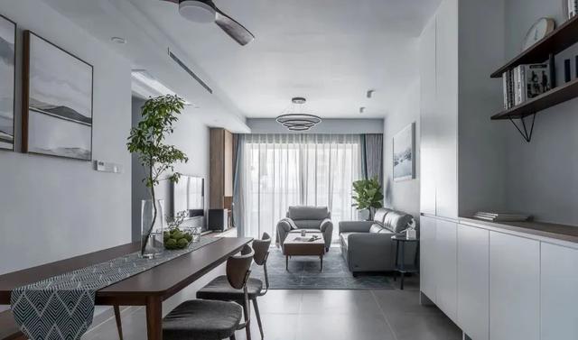 以舒适感为主旋律的88㎡小家，优化布局，两室变三室，好看又好住