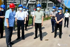 邯郸市投资和项目建设督导组陈奎昌一行来磁县督导投资和项目建设工作图片
