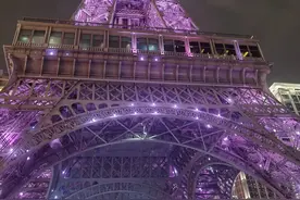 澳门巴黎人夜景图片