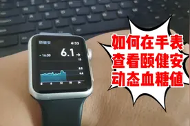 苹果手表iwatch就能测血糖吗？分享与颐健安联动查看血糖值