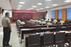 福建清流：供电所所长进行竞聘上岗图片