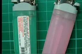 老旧打火机用了别扔，可以做摩托车图片