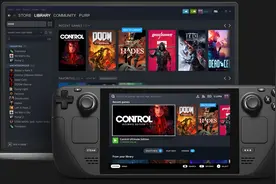 Valve发布Steam Deck掌机，可运行3A大作，甚至能变成Windows电脑图片