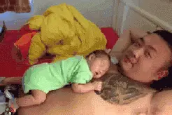 爸爸带娃等级对照表曝光，测测你家老公在第几级？图片