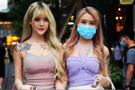 成都街拍美女系列图片