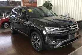 2020款大众途昂实车到店！黑色涂装很帅气，售29.99万起图片