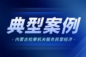 内蒙古检察机关服务民营经济典型案例图片