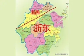 浙江省地域划分图片
