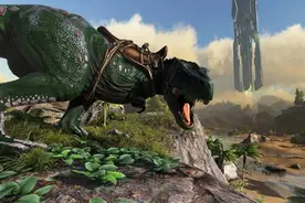 明明是恐龙游戏，《方舟：生存进化》手游玩家却热衷于造精美建筑图片