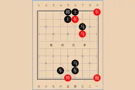 象棋：从必胜局面到将死局面擒王过程的任务分析-消卫·进岗图片